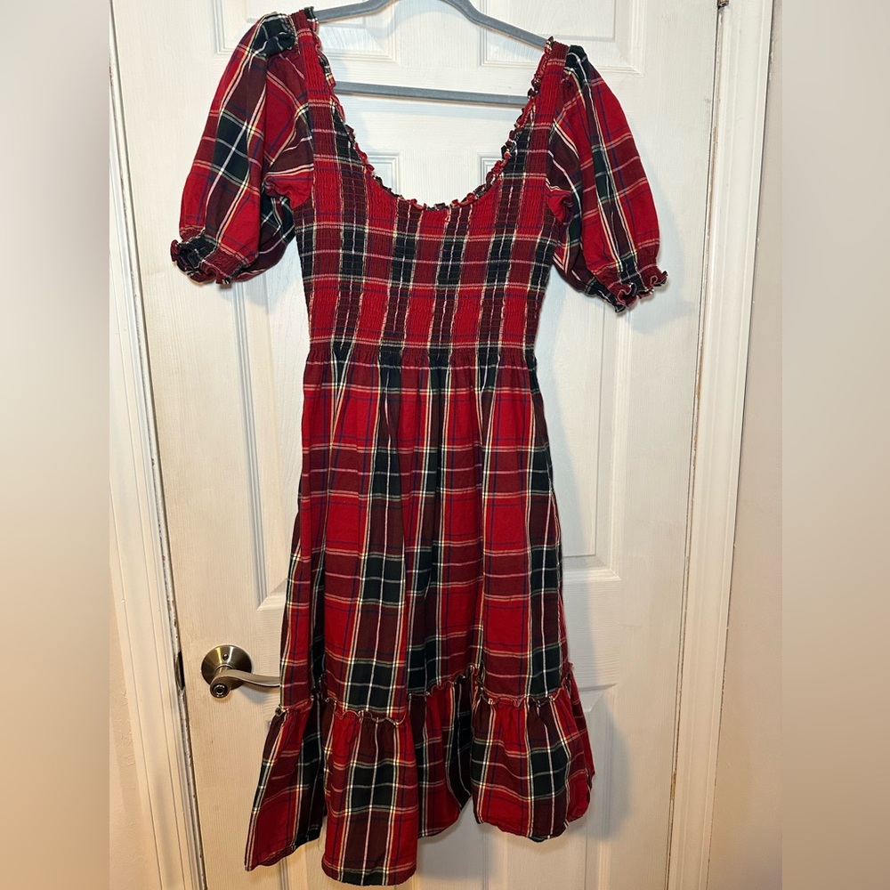 Hill House Louisa Red Tartan